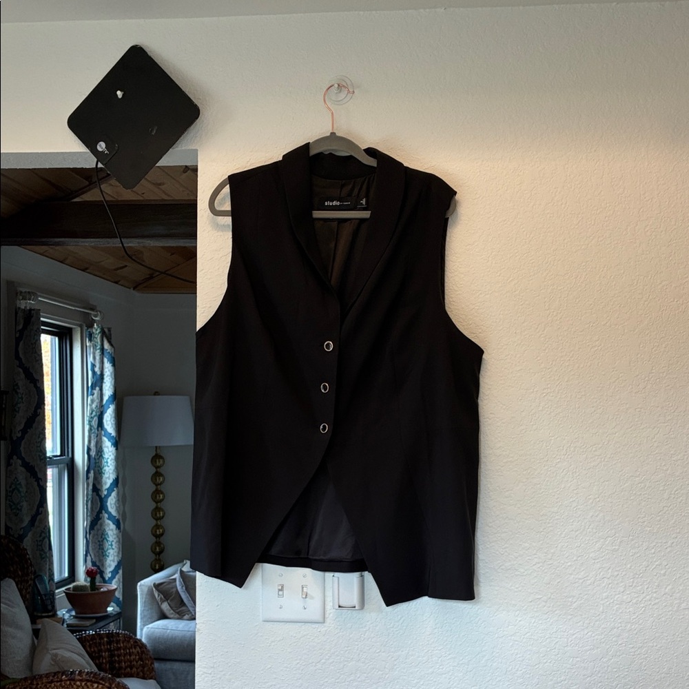Studio by Torrid 3 button up dressy vest